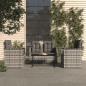 Preview: ARDEBO.de - 4-tlg. Garten-Lounge-Set mit Kissen Poly Rattan Grau