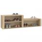 Preview: Schuhschrank Sonoma-Eiche 150x35x45 cm Holzwerkstoff