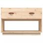 Preview: TV-Schrank 90x40x60 cm Massivholz Kiefer