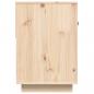 Preview: TV-Schrank 90x40x60 cm Massivholz Kiefer