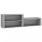 Preview: Schuhschrank Grau Sonoma 150x35x45 cm Holzwerkstoff