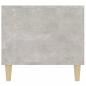 Preview: Couchtisch Betongrau 90x49x45 cm Holzwerkstoff