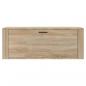 Preview: Wand-Schuhschrank Sonoma-Eiche 100x35x38 cm Holzwerkstoff