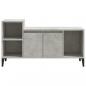 Preview: TV-Schrank Betongrau 100x35x55 cm Holzwerkstoff