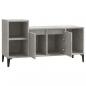 Preview: TV-Schrank Betongrau 100x35x55 cm Holzwerkstoff