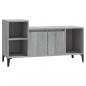 Preview: TV-Schrank Grau Sonoma 100x35x55 cm Holzwerkstoff