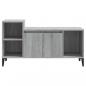 Preview: TV-Schrank Grau Sonoma 100x35x55 cm Holzwerkstoff