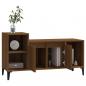 Preview: TV-Schrank Braun Eichen-Optik 100x35x55 cm Holzwerkstoff