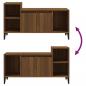 Preview: TV-Schrank Braun Eichen-Optik 100x35x55 cm Holzwerkstoff