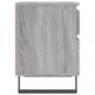 Preview: Nachttische 2 Stk. Grau Sonoma 40x35x50 cm Holzwerkstoff