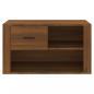 Preview: Schuhschrank Braun Eichen-Optik 80x35x45 cm Holzwerkstoff