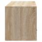 Preview: Wand-Schuhschrank Sonoma-Eiche 70x35x38 cm Holzwerkstoff