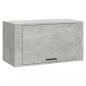 Preview: Wand-Schuhschrank Betongrau 70x35x38 cm Holzwerkstoff