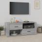 Preview: ARDEBO.de - TV-Schrank Grau Sonoma 100x35x40 cm Holzwerkstoff