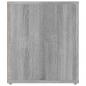 Preview: TV-Schrank Grau Sonoma 100x35x40 cm Holzwerkstoff