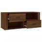 Preview: TV-Schrank Braun Eichen-Optik 100x35x40 cm Holzwerkstoff