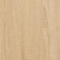 Preview: Konsolentisch Sonoma-Eiche 75x34,5x75 cm Holzwerkstoff