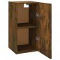 Preview: TV-Schrank Räuchereiche 30,5x30x60 cm Holzwerkstoff