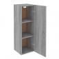 Preview: TV-Schrank Grau Sonoma 30,5x30x90 cm Holzwerkstoff