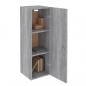 Preview: TV-Schrank Grau Sonoma 30,5x30x90 cm Holzwerkstoff