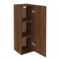 Preview: TV-Schrank Braun Eichen-Optik 30,5x30x90 cm Holzwerkstoff