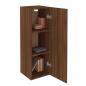 Preview: TV-Schrank Braun Eichen-Optik 30,5x30x90 cm Holzwerkstoff