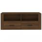 Preview: TV-Schrank Braun Eichen-Optik 100x35x40 cm Holzwerkstoff