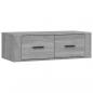 Preview: TV-Wandschrank Grau Sonoma 80x36x25 cm Holzwerkstoff