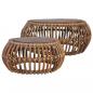 Preview: ARDEBO.de - Couchtische 2 Stk. Natur Rattan