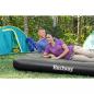 Preview: Bestway 3-in-1 Luftbett Schwarz und Grau 188x99x25 cm