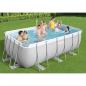 Preview: ARDEBO.de - Bestway Power Steel Pool-Set Rechteckig 412x201x122 cm