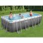 Preview: ARDEBO.de - Bestway Power Steel Pool-Set Rechteckig 488×244×122 cm