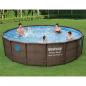 Preview: ARDEBO.de - Bestway Power Steel Swimmingpool Set 488x122 cm