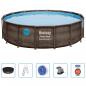 Preview: Bestway Power Steel Swimmingpool Set 488x122 cm