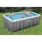 Preview: ARDEBO.de - Bestway Power Steel Pool-Set Rechteckig 412x201x122 cm