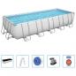 Preview: Bestway Power Steel Pool Rechteckig 19281 L