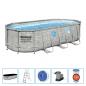 Preview: Bestway Pool-Set Power Steel Swim Vista Serie 549x274x122 cm