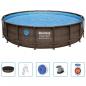 Preview: Bestway Power Steel Swimmingpool Set 549x122 cm