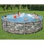 Preview: ARDEBO.de - Bestway Power Steel Swimmingpool-Set 488x122 cm