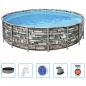 Preview: Bestway Power Steel Swimmingpool-Set 488x122 cm