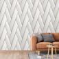 Preview: DUTCH WALLCOVERINGS Tapete Geometric Weiß und Golden