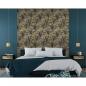 Preview: DUTCH WALLCOVERINGS Tapete Palm Trees Golden und Schwarz