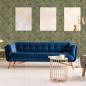 Preview: DUTCH WALLCOVERINGS Tapete Joelle Grün und Golden