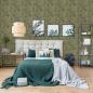 Preview: DUTCH WALLCOVERINGS Tapete Joelle Grün und Golden