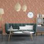 Preview: DUTCH WALLCOVERINGS Tapete Mae Orange und Beige