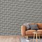 Preview: DUTCH WALLCOVERINGS Tapete Galactic Silbern und Braun