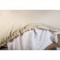 Preview: Venture Home Bettwäsche-Set Lias 200x150 cm Baumwolle Beige