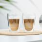 Preview: HI Latte Macchiato Gläser 2 Stk. 400 ml Transparent