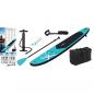 Preview: XQ Max Stand-up-Paddle-Board 285 cm Aufblasbar Blau & Schwarz