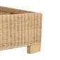 Preview: Bettrahmen Handgewebt Echtes Rattan 160×200 cm